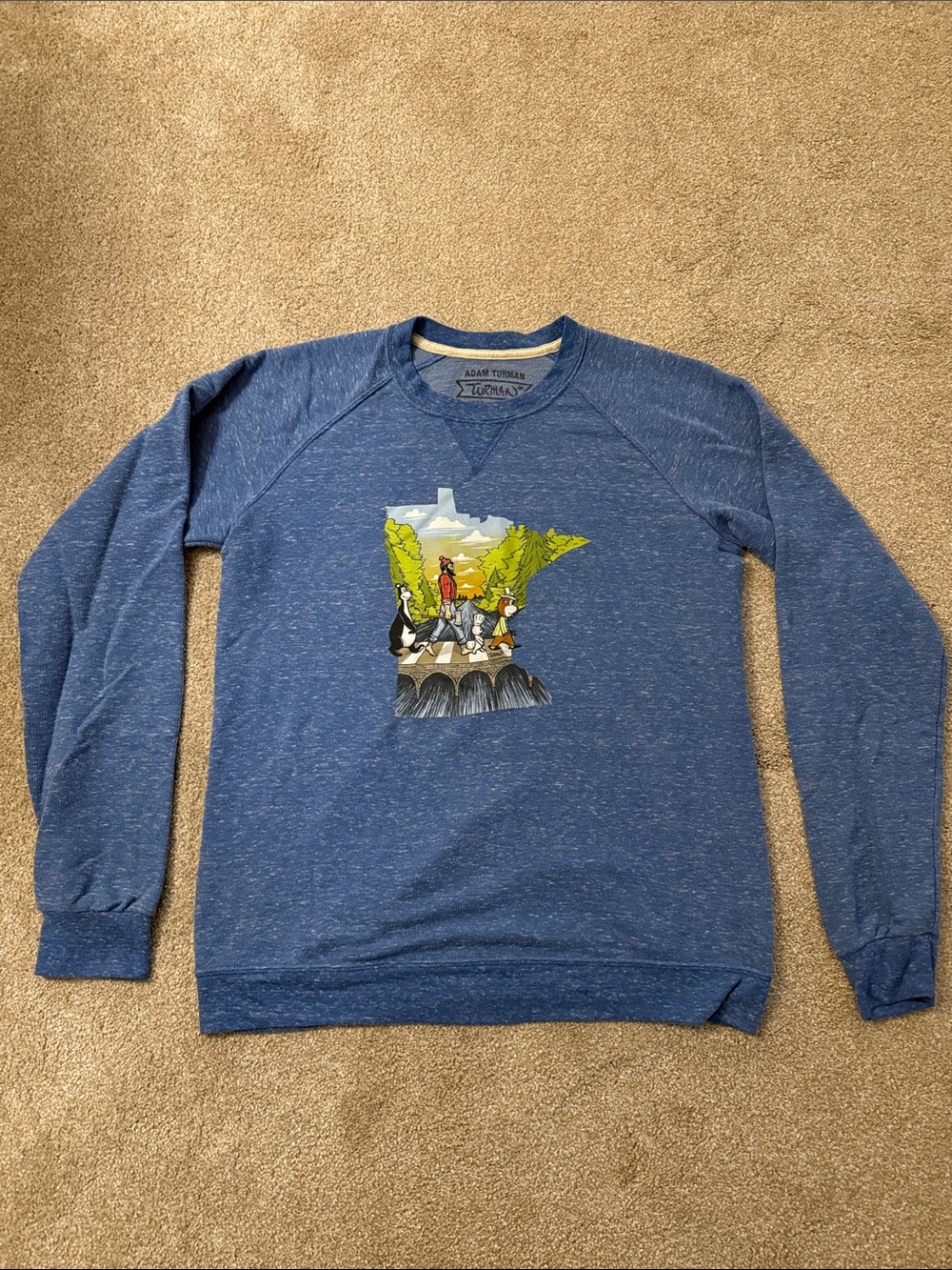 Adam Turman Minnesota State Fair Abbey Road sweatshirt